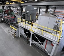 Bystronic #BySmart-Fiber-4020, CNC fiber laser, 10000 watt, 13.1' x 6.6' work area, ByTrans 4020 automatic