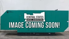 1300 KW Cummins #C1300N6, Natural gas generator set, 277/480 Volts, 1953 HP @ 1800 RPM, QSK60G engine, EPA