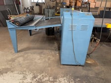 Duro Dyne #PLS powered line sizer ser.#524 " L - R" & Duro Dyne Roto Bonder model GBA, SER.#7443