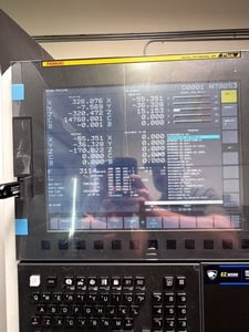 DN Solutions #DVF-4000-12-AWC, 5-Axis CNC vertical machining center, 12 pallet APC, 60 automatic tool
