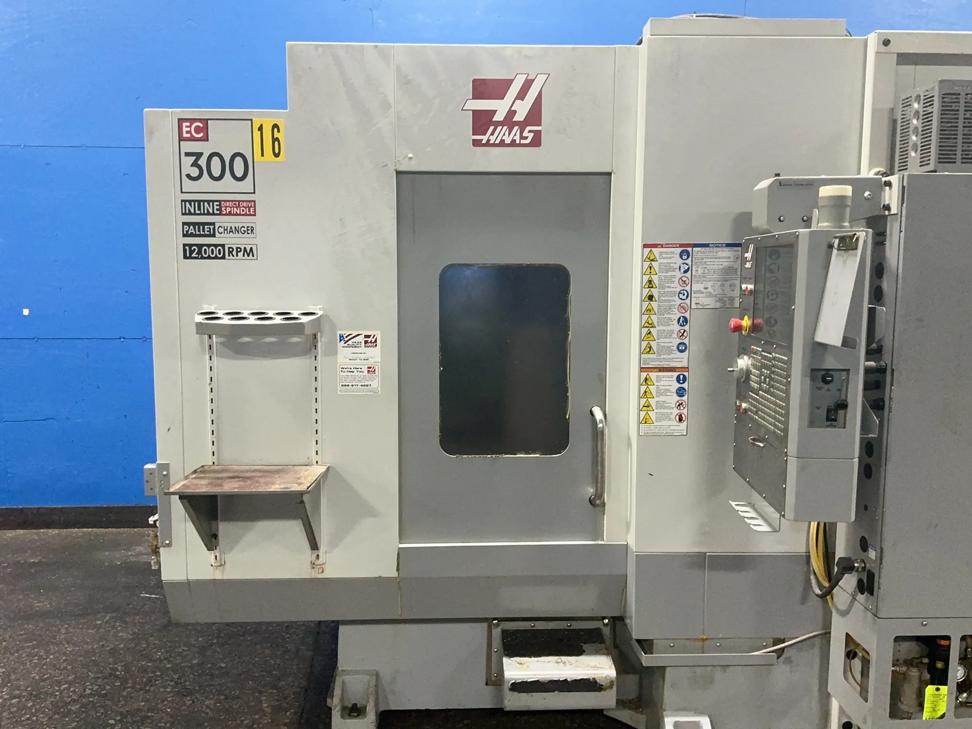 Haas #EC-300, CNC horizontal machining center, 24 automatic tool changer, 2009 (2 available)