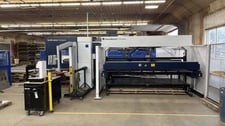 20 Ton, Trumpf #TruPunch-1000-S19, large format, 120" x 61" table, SheetMaster compact and SortMaster