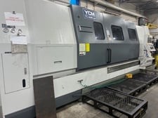 YCM TC-46M/3200, 28.53" TURN diameter, 134.4" CC, 6.5" BAR, LIVE MILLING, FANUC, 2013 - ONLY 1260 HOURS!