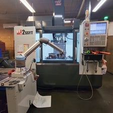 Versabuilt Mill, automated vertical machining center, Haas VF-2SSYT & UR-10E Cobot, 2022