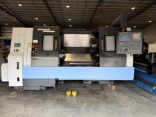 Daewoo Doosan Puma #400B, CNC Lathe, 30.3" swing, 22" diameter x 41.3" L max, 5.2" bore, 2k RPM, tool preset