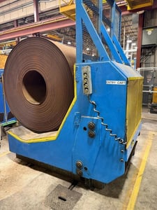 54" x 0.187" Loopco #54-40-SL, Slitting Line, 40,000 lb.,