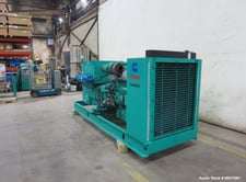 400 KW Cummins #DFCE, Diesel Generator Set, #NTA855-G5 engine, 605 HP, 3ph, PMG, DeepSea ctrl, 1021 hours