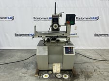 6" x 18" Harig #618-Autostep, hydraulic surface grinder, Walker Ceramax permanent magnetic chuck