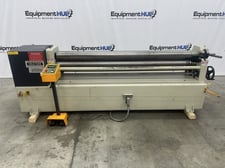 6' x 10 gauge Cole-Tuve #SRDS-6-130, 3-roll initial pinch power slip roll, 5.12" roll diameter, pendant