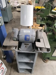 Baldor #500, carbide grinder, 6" wheel, 1/2 HP, 3600 RPM, diamond wheel, work light, stand
