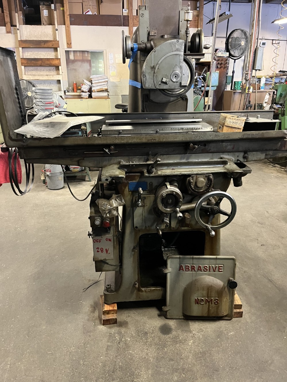Landis #M3, OD/ID Abrasive Grinder, 14" Grinding Wheel, 1800 RPM