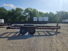 Centreville, Generator Trailer, 17' overall length, 20,700 lb. GVWR, Lunette ring hitch, electric brakes