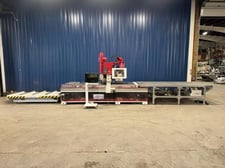 CNC Factory #Python-XPR-510, CNC router, 5' x 10' vacuum table, 12 HP HSD air-cooled spindle, 12-pos. servo
