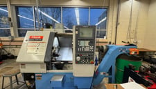 Mazak #Quick-Turn-200, 2-Axis CNC Lathe, 10" turning diameter, 6" chuck, 2.4" bar, 25 HP, 5000 RPM, Fusion