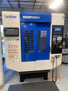 Brother #Speedio-S500X1, CNC Drilling & Tapping Center, 19.7" X, 15.7" Y, 11.8" Z, 23.6" x 15.7" table, 13.5