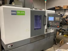 DMC #DM-42VL, Vertical Machining Center, 24.4" X, 16.5" Y, 20" Z, 16.54" x 36.22" table, 10000 RPM, 24