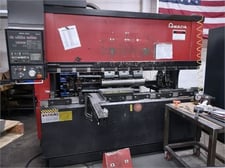 100 Ton, Amada #FBD-1025, hydraulic press brake, 8.2'OA, 98" bed, 3.9" stroke, 15.9" throat, 14.7" open