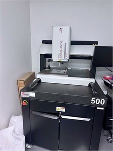 OGP #SmartScope-Flash-500, video measuring system, 19-11/16" x 17-3/4" x 7-7/8" travels, AccuCentric 12:1