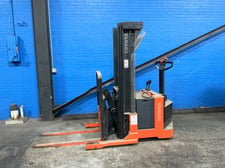 2450 lb. Toyota #6BWR15, Electric Order Picker, 24 VDC, 48" x4" Forks, 180" Lift Height