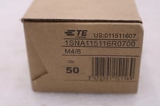 BOX OF 50 - ABB 1SNA115116R0700 Entrelec M4/6 Terminal Blocks - STOCK GF508A