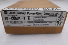 Allen-Bradley Bradley 20-COMM-E EtherNet/IP Adapter Module - NEW SEALED - STOCK GF286A