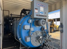 100 HP Cleaver-Brooks #CB-900-100, Packaged Steam Boiler, Low Pressure Dual Fuel Gas Oil, 15 PSI Container