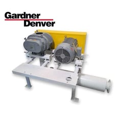 15 psi, Gardner Denver Sutorbilt #6MP-GAFMDPA, rotary positive blower, 20 HP, 16" Hg vacuum, 1438 RPM, 5"