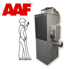 1500 cfm American Air Filter Arrestall #AR-35, shaker bag house dust collector, (24) envelope filter bags, 3