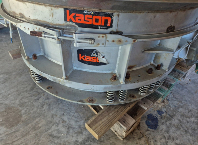 60" Kason, Single Deck Vibrating Screen, Stainless Steel