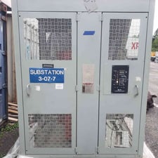 1000 KVA 13800 Primary, 480 Secondary, Westinghouse Substation Transformer, 2000 Amp Switchboard Panel, 3PH