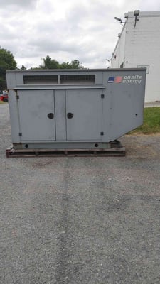 50 KW Mtu Onsite Energy #VER50DGC6NLT1, LP Propane Generator Set, 120/240 Volts, 1PH, 51 Hrs, AS IS