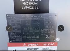 2500 KVA 13200 Delta Primary, 415Y/240 Secondary, PowerTran, Dry
