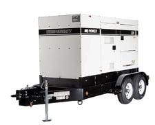 110kW, Multiquip DCA125USJ Trailer Mounted, Tier 2, 120/240/208/277/480V, 8,414 Hours, 2014, $36.5k