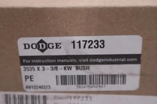 Dodge 117233 3535 X 3 -3/8-KW TAPER LOCK BUSH - NEW IN BOX - STOCK GF456A
