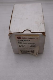 New open box Cutler-Hammer hammer hmcp030h1c 30a 3 pole circuit breaker stk gf1106