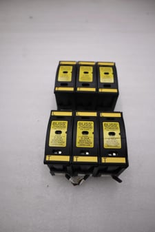 LOT OF SIX - BUSS JTN60030 Fuse Holder 0-30A 600VAC STOCK H1733