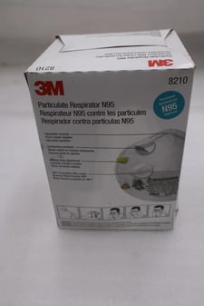 LOT OF 4 - Expired 3M 8210 N95 Particulate Respirator Face Mask - STOCK SGF103