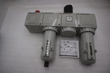SET OF 4 - ASCO 8653AL0M40A0000 1/2" Pneumatic Lubricator - STOCK GF999