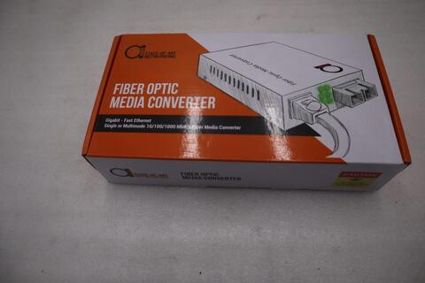 NEW OPEN BOX Fiber Optic Media Converter STOCK GF25A