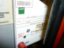 1600 Amps, General Electric, TC1616TTE1CR, electrically operated, drawout, 600 Volts, #IC4581