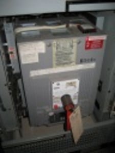 4000 Amps, General Electric, TC4040TTHE1CR, electrically operated, drawout, 600 Volts, #IC5192