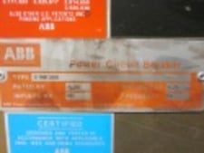 2000 Amps, ABB, 5VHK-250, electrically operated, drawout, 5000 Volts, #VB1631
