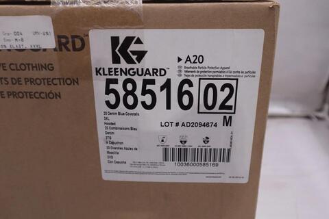Kleenguard Hooded Disp Coveralls Blue 3XL PK20 - STOCK GF806