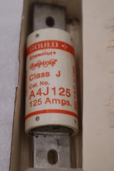 Ferraz shawmut a4j125 fuse 125amp 600v - new in box - stock gf542a