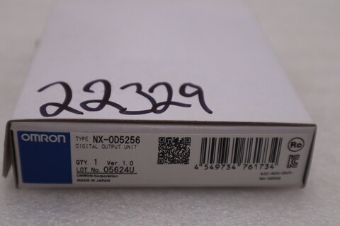 Omron nx-0d5256 dc digitaloutput controller - stock gf540a
