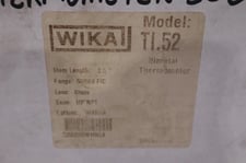 Wika ti.52 bimetal thermometer stem 2.5" range 50/500 f/c Connecticut 1/2" npt - gf263