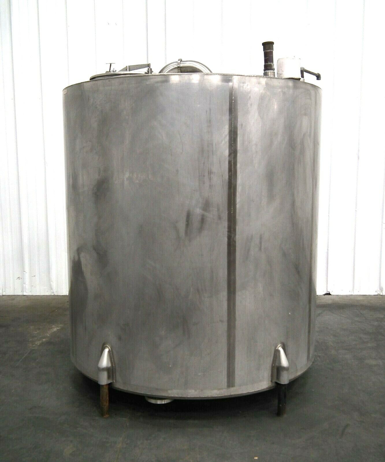 1000 gallon Perma-San #1000 CVS, Stainless tank, covered top, flat bottom