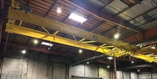 10 Ton, Acco bridge crane, 57.6' span, 60' overall length, 300 VFC FPM, warning horn & strobe light (4