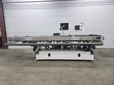 24" width x 12' L Conair #HTMP-12-4, multipass cooling tank, .5" diameter tubing, 8' vacuum chamber, 42"