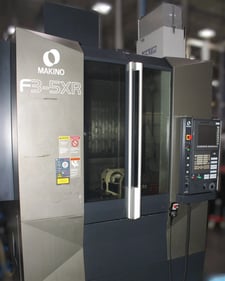 Makino #F3-5AX, CNC vertical machining center, 30 automatic tool changer, 25.6" X, 19.7" Y, 17.7" Z, 20000